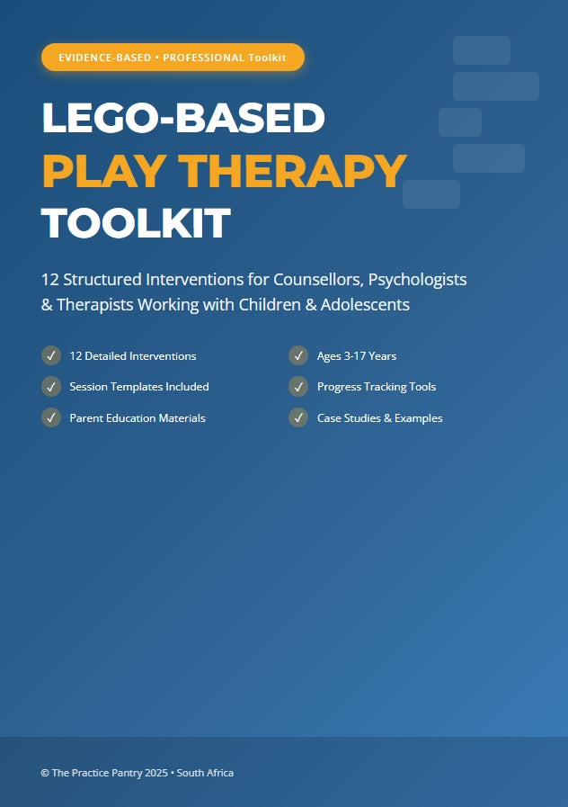 The Practice Pantry Lego Based Play Therapy Toolkit Contents