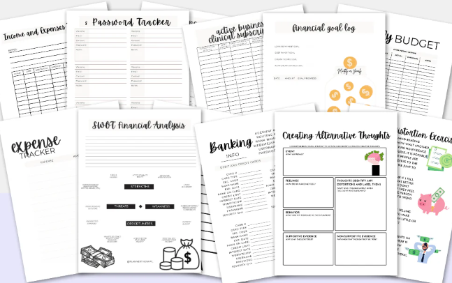 The Practice Pantry: Financial Health & Budget Planner